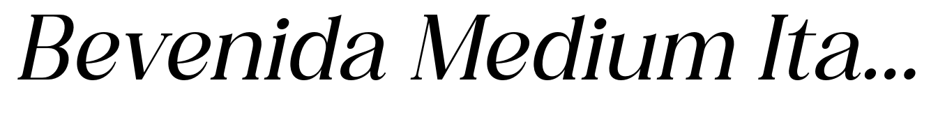 Bevenida Medium Italic